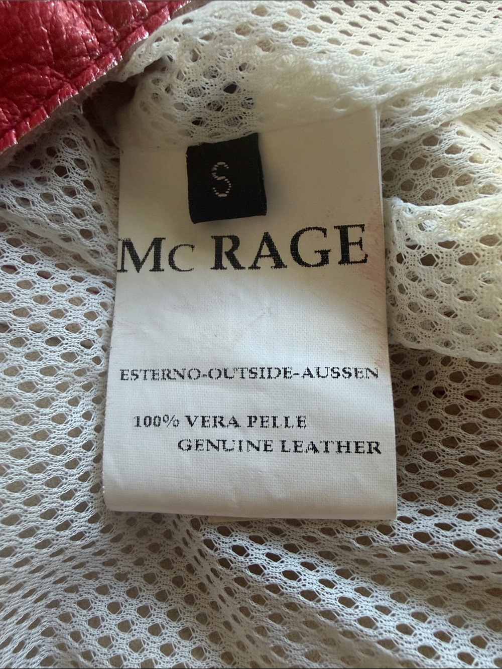 MC Rage leather jacket - Picture 3 of 7